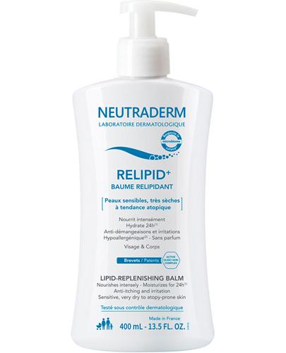  Neutraderm RELIPID+  Balsam odbudowujący warstwę lipidową Twarz i Ciało, 400 ml - Apteka internetowa Melissa  