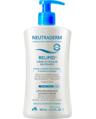  Neutraderm RELIPID+ Krem do mycia twarzy i ciała, 400 ml - Apteka internetowa Melissa  