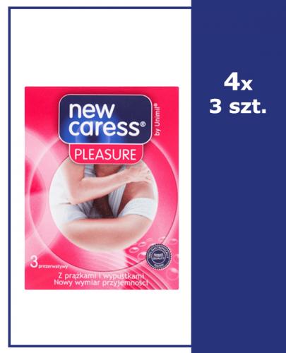 NEW CARESS PLEASURE - 4 x 3 szt. - Apteka internetowa Melissa