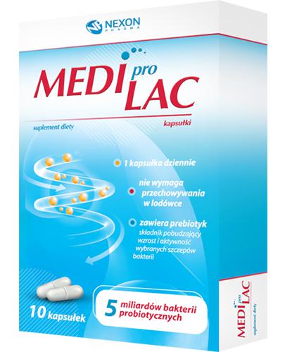  Nexon Pharma Mediprolac, 10 kaps., cena, opinie, wskazania - Apteka internetowa Melissa  