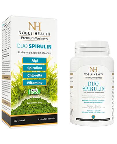  Noble Health Duo Spirulin, 120 tabletek - Apteka internetowa Melissa  
