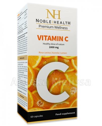  NOBLE HEALTH Witamina C 1000 mg - 60 kaps. - Apteka internetowa Melissa  