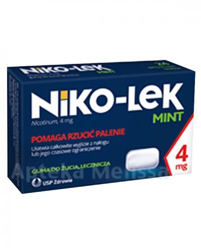 NIKO-LEK (NICCOREX) MINT 4 mg gumy do żucia - 24 szt. - Apteka internetowa Melissa