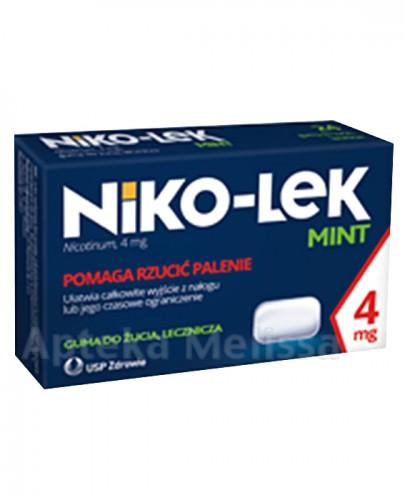  NIKO-LEK (NICCOREX) MINT 4 mg gumy do żucia, 24 szt. - Apteka internetowa Melissa  