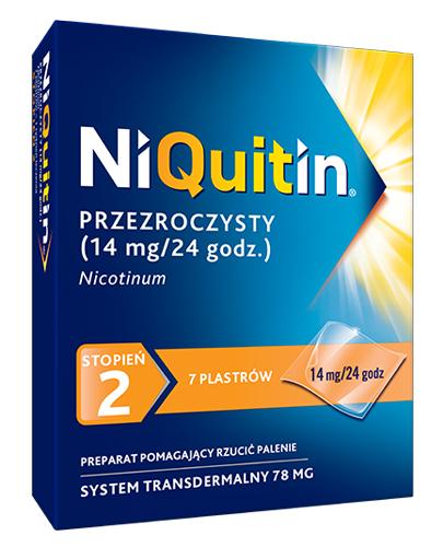 NIQUITIN 14 mg/24 h - 7 plast. - Apteka internetowa Melissa