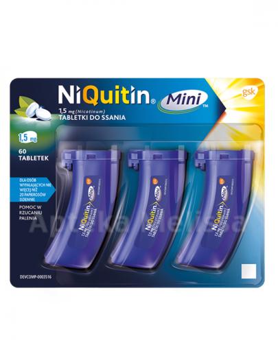 NIQUITIN MINI 1,5 mg - 60 tabl. - Apteka internetowa Melissa