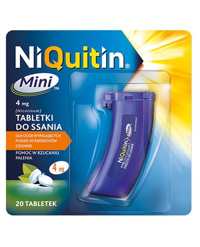 NIQUITIN MINI 4 mg - 20 tabl. - Apteka internetowa Melissa