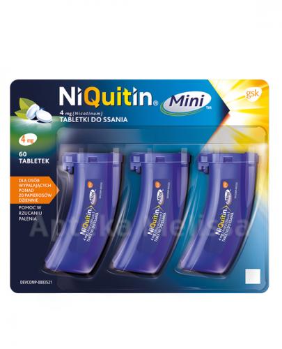 NIQUITIN MINI 4 mg - 60 tabl. - Apteka internetowa Melissa