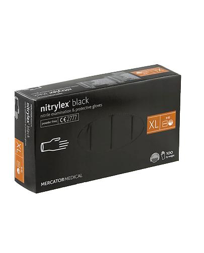  Nitrylex Black Rękawice bezpudrowe nitrylowe XL 9-10 - 100 szt. Rękawice ochronne - cena, opinie, stosowanie  - Apteka internetowa Melissa  