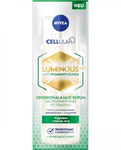  NIVEA Cellular Luminous 630® Udoskonalające serum na przebarwienia po trądziku, 30 ml - Apteka internetowa Melissa  