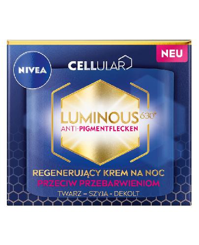  NIVEA Cellular Luminous630® Regenerujący krem na noc przeciw przebarwieniom, 50 ml - Apteka internetowa Melissa  