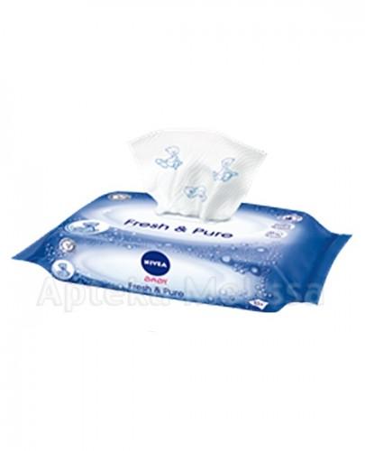 NIVEA Baby Chusteczki nawilżane Fresh&Pure 63 szt. - Apteka internetowa Melissa