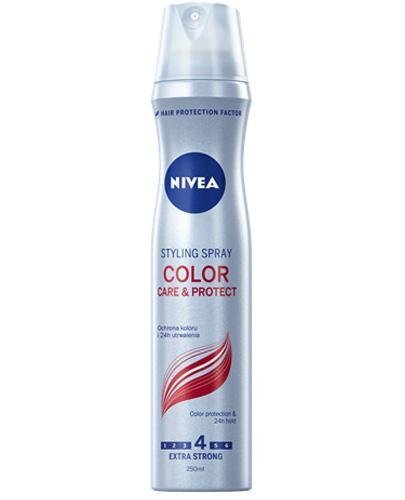  NIVEA COLOR CARE & PROTECT Lakier do włosów farbowanych EXTRA STRONG - 250 ml - Apteka internetowa Melissa  
