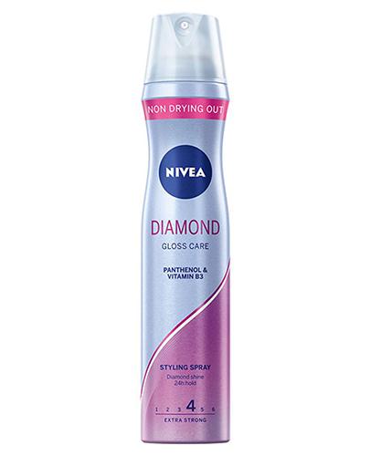 NIVEA DIAMOND GLOSS CARE Lakier do włosów matowych EXTRA STRONG - 250 ml - Apteka internetowa Melissa  