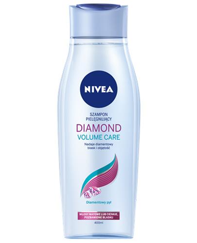  NIVEA DIAMOND VOLUME CARE Szampon pielęgnujący do włosów cienkich - 400 ml - Apteka internetowa Melissa  