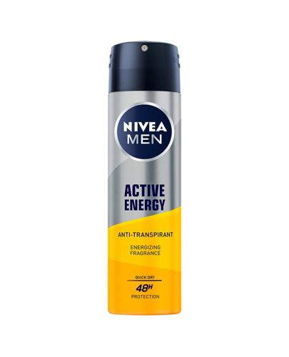  Nivea Men Active Energy Antyperspirant - 150 ml - cena, opinie, wskazania - Apteka internetowa Melissa  