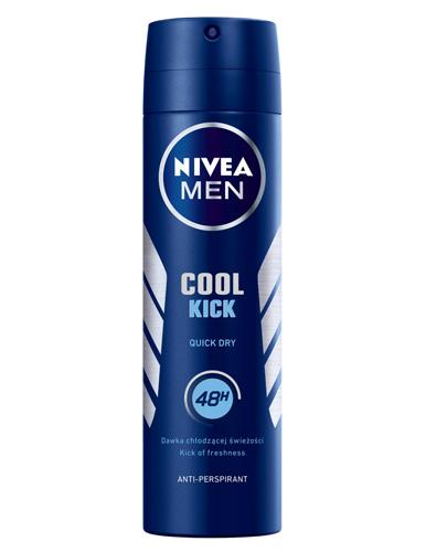  NIVEA MEN COOL KICK Antyperspirant 48h - 150 ml - cena, opinie, właściwości  - Apteka internetowa Melissa  