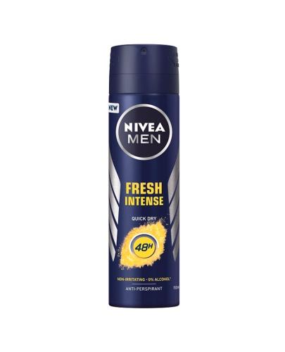  Nivea Men Fresh Intense Antyperspirant - 150 ml - cena, opinie, właściwości - Apteka internetowa Melissa  