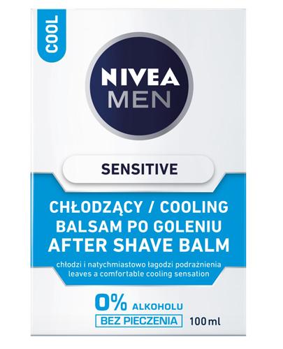  NIVEA MEN SENSETIVE COOL Balsam po goleniu - 100 ml Do skóry wrażliwej - cena, opinie, stosowanie - Apteka internetowa Melissa  