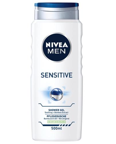  Nivea Men Sensitive Żel pod prysznic do ciała, twarzy i włosów, 500 ml  - Apteka internetowa Melissa  