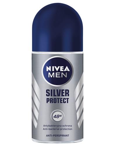  NIVEA MEN SILVER PROTECT Antyperspirant w kulce 48h - 50 ml - cena, opinie, właściwości  - Apteka internetowa Melissa  