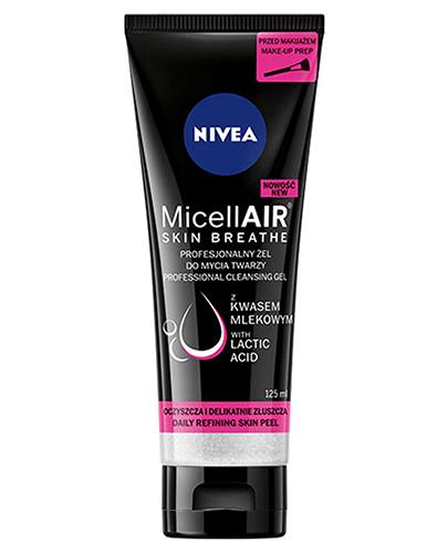  Nivea MicellAir Skin Breathe Micelarny żel do mycia twarzy, 125 ml, cena, opinie, stosowanie - Apteka internetowa Melissa  