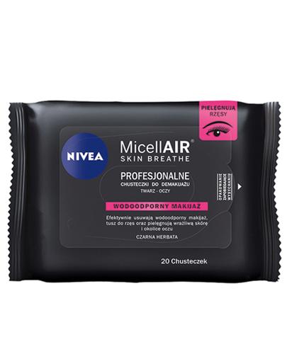  Nivea MicellAir Skin Breathe Profesjonalne chusteczki do demakijażu - 20 szt. - cena, opinie, właściwości  - Apteka internetowa Melissa  