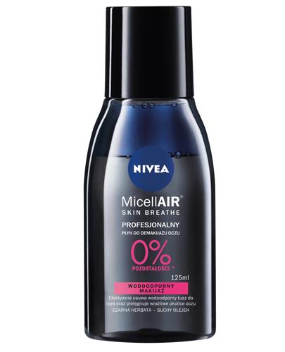  Nivea MicellAir Skin Breathe Profesjonalny płyn do demakijażu oczu - 125 ml - cena, opinie, właściwości  - Apteka internetowa Melissa  