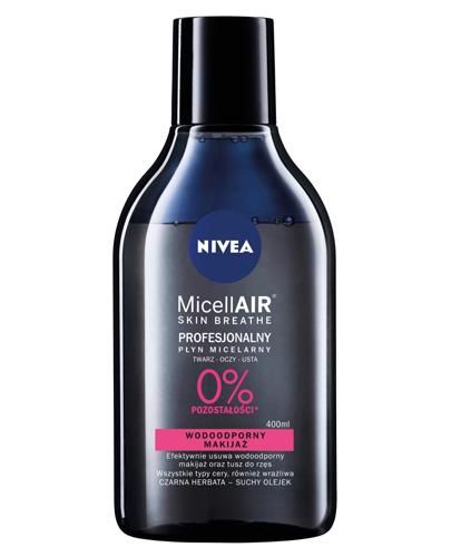 Nivea MicellAir Skin Breathe Profesjonalny płyn micelarny - 400 ml - cena, opinie, właściwości - Drogeria Melissa
