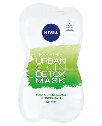  Nivea Peel Off Urban Skin Detox Mask Maska upiększająca - 2 x 5 ml - cena, opinie, skład - Apteka internetowa Melissa  