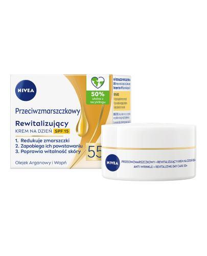 NIVEA Rewitalizujący krem na dzień SPF 15 przeciwzmarszczkowy 55+, 50 ml