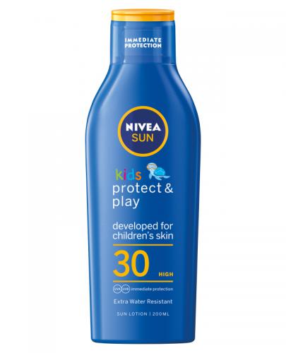  Nivea Sun Kids Protect & Care Balsam do opalania SPF30 - 200 ml - cena, opinie, wskazania - Apteka internetowa Melissa  