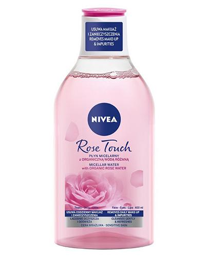  NIVEA ROSE TOUCH Płyn Micelarny z Organiczną Wodą Różaną – 400 ml - cena, opinie, wskazania - Apteka internetowa Melissa  