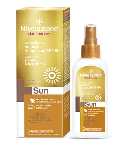  Nivelazione Skin Therapy Wodoodporna emulsja do opalania SPF 50 - 150 ml - cena, opinie, skład - Apteka internetowa Melissa  