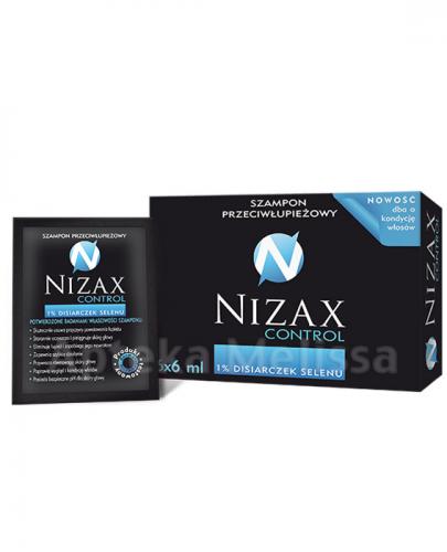  NIZAX CONTROL Szampon przeciwłupieżowy - 6x6 ml - Apteka internetowa Melissa  