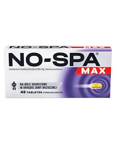  NO-SPA MAX 80 mg, 48 tabletek - 1015719 - brak kartonowego opakowania  