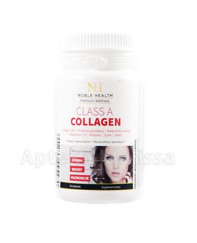  NOBLE HEALTH Class A Collagen - 30 tabl. - kolagen rybi morski, wspomaga włosy i skórę - Apteka internetowa Melissa  