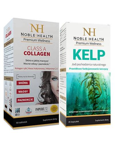  NOBLE HEALTH Class A Collagen - 90 tabl + NOBLE HEALTH KELP - 45 kaps - Apteka internetowa Melissa  