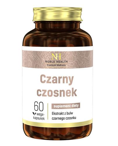 NOBLE HEALTH Czarny czosnek - 60 kaps. - na odporność - cena, opinie, wskazania - Apteka internetowa Melissa