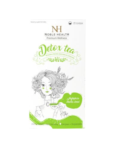  Noble Health Detox tea - 20 szasz. - cena, opinie, właściwości  - Apteka internetowa Melissa  