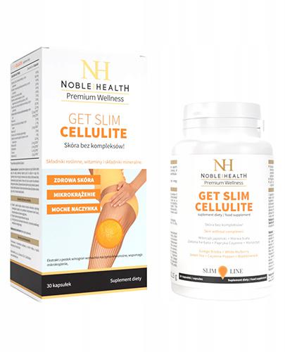 Noble Health Get Slim Cellulite, 30 kaps., cena, opinie, skład - Apteka internetowa Melissa  