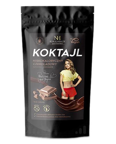  NOBLE HEALTH Koktajl niskokaloryczny czekoladowy - 200 g - dla wegan, zaspokaja głód  - Apteka internetowa Melissa  