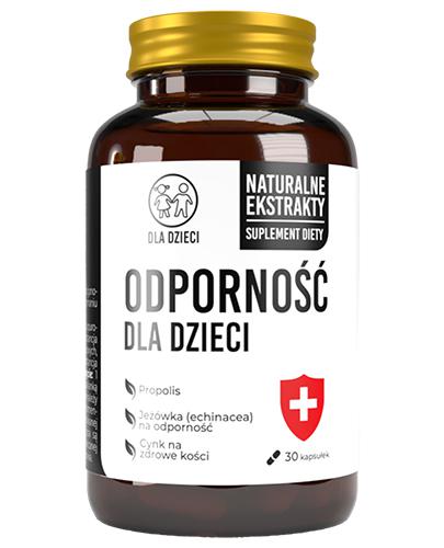 Noble Health Naturalne Ekstrakty Odporność dla dzieci - 30 kaps. - cena, opinie, stosowanie - Drogeria Melissa