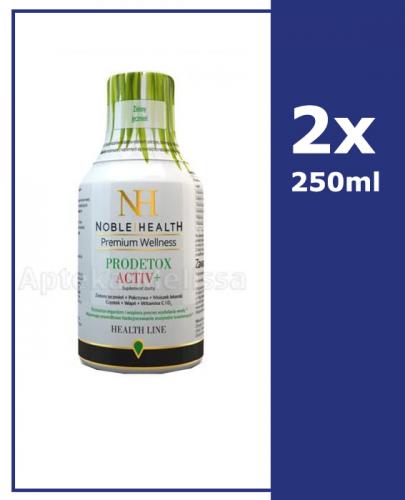  NOBLE HEALTH PRODETOX ACTIV+ syrop - 2 x 250 ml - Apteka internetowa Melissa  