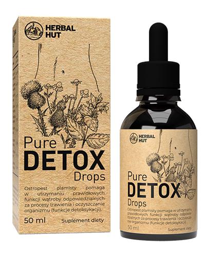  Noble Health Pure Detox Drops krople na trawienie - 50 ml - cena, opinie, właściwości - Apteka internetowa Melissa  
