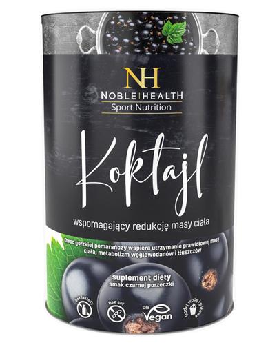  Noble Health Sport Nutrition Koktajl wspomagający redukcję masy ciała o smaku czarnej porzeczki - 150 g - cena, opinie, właściwości - Apteka internetowa Melissa  