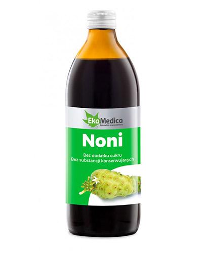 EKAMEDICA Sok z owoców noni z polinezji francuskiej 100% - 500 ml - Apteka internetowa Melissa