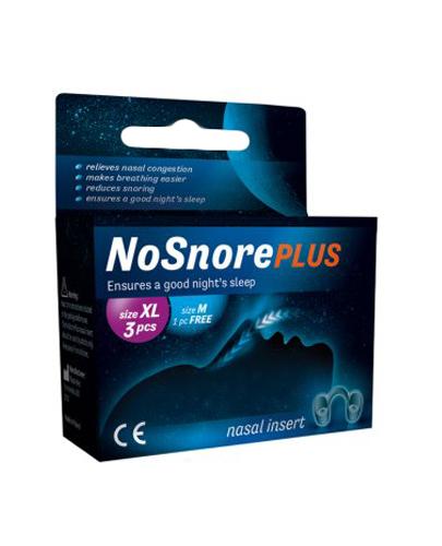  NoSnore Plus Wkładki do nosa rozmiar XL - 3 szt. - cena, opinie, właściwości - Apteka internetowa Melissa  