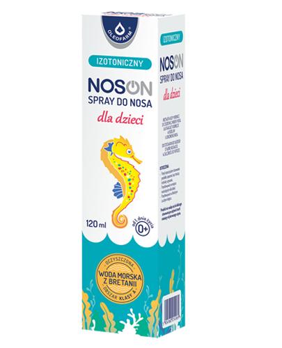 NOSON Woda morska izotoniczna - 120 ml Nawilżanie błon śluzowych - cena, opinie, właściwości - Apteka internetowa Melissa  