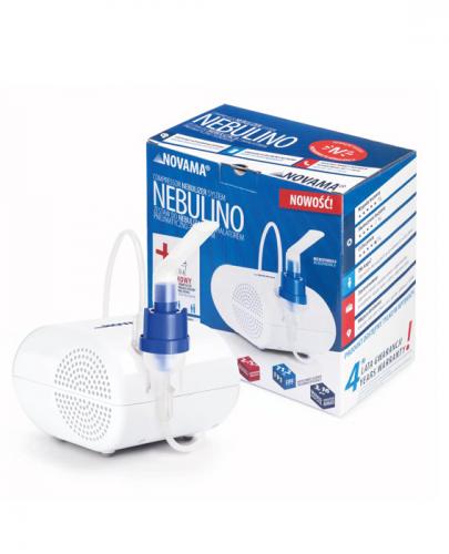 NOVAMA NEBULINO Zestaw do nebulizacji z inhalatorem pneumatyczno-tłokowym - 1 szt.